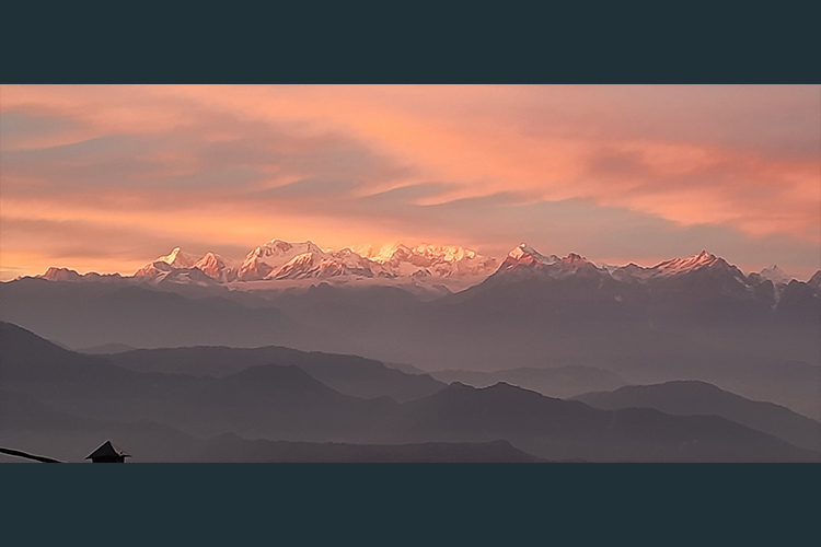 Sunset view Kanchanjungha